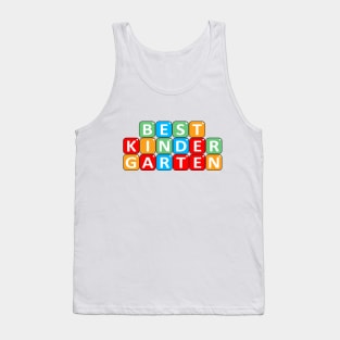 Best Kindergarten, Teacher Education, Back To School, Pre K Tank Top